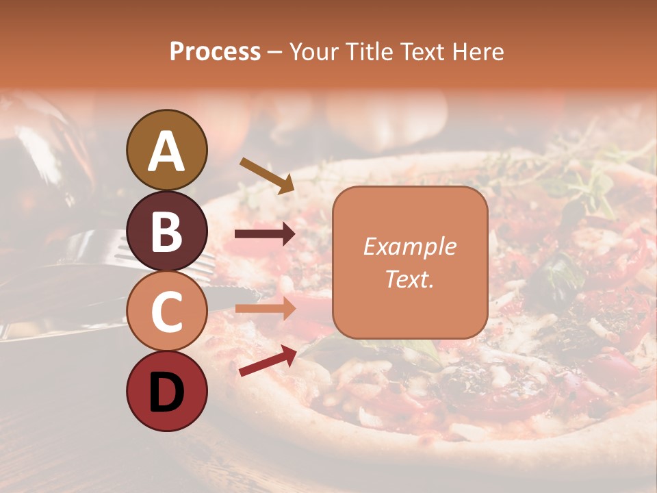 Baked Cuisine Table PowerPoint Template