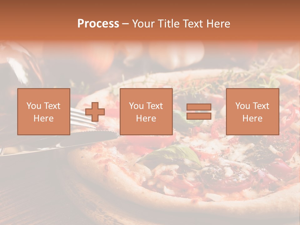 Baked Cuisine Table PowerPoint Template