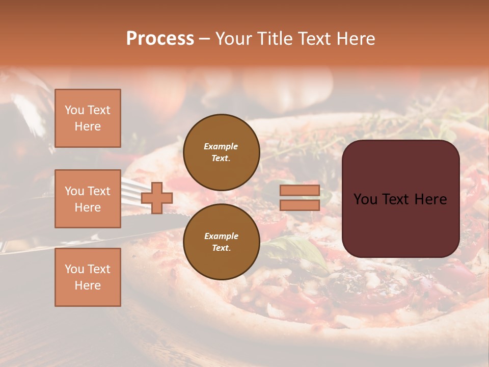 Baked Cuisine Table PowerPoint Template