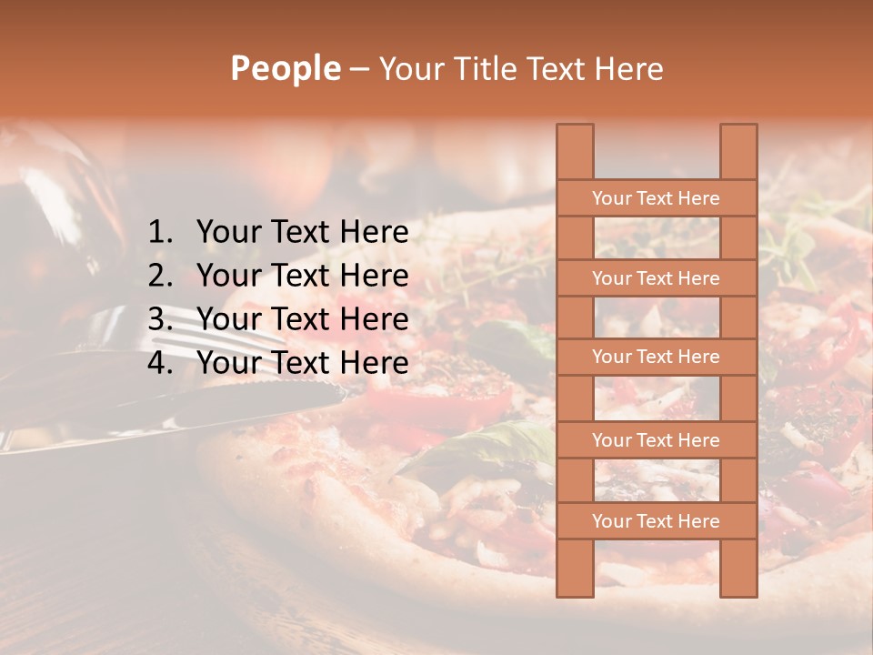 Baked Cuisine Table PowerPoint Template