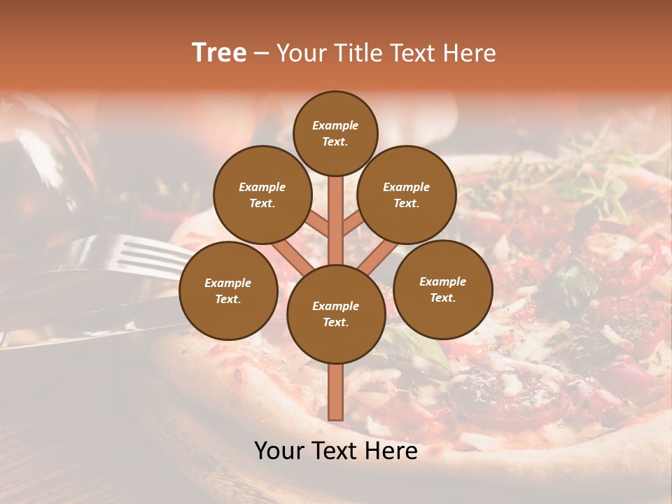 Baked Cuisine Table PowerPoint Template