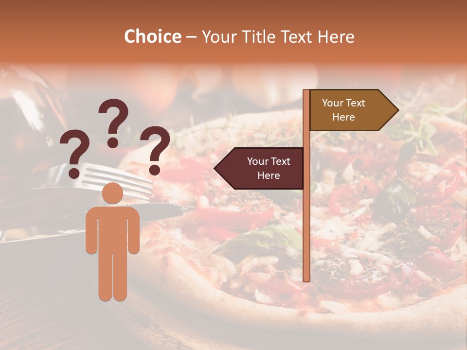 Baked Cuisine Table PowerPoint Template