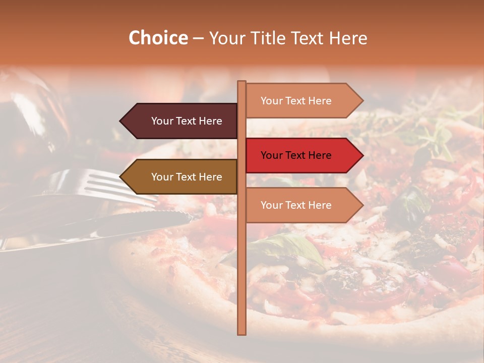 Baked Cuisine Table PowerPoint Template