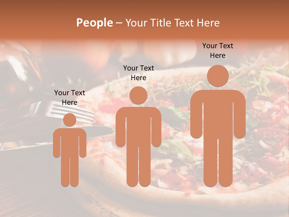 Baked Cuisine Table PowerPoint Template