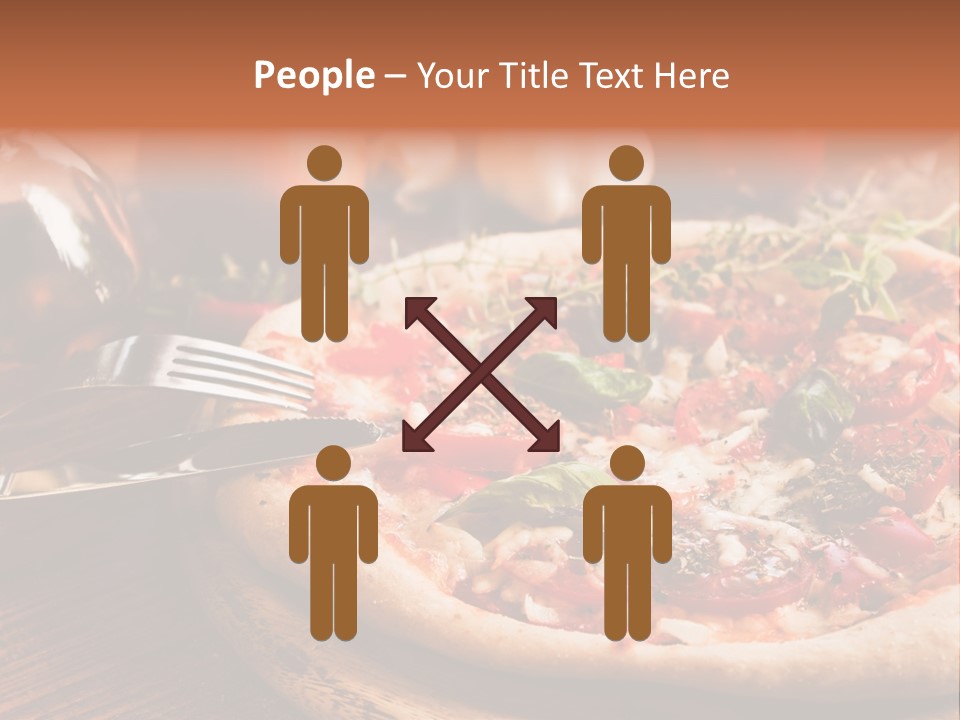 Baked Cuisine Table PowerPoint Template