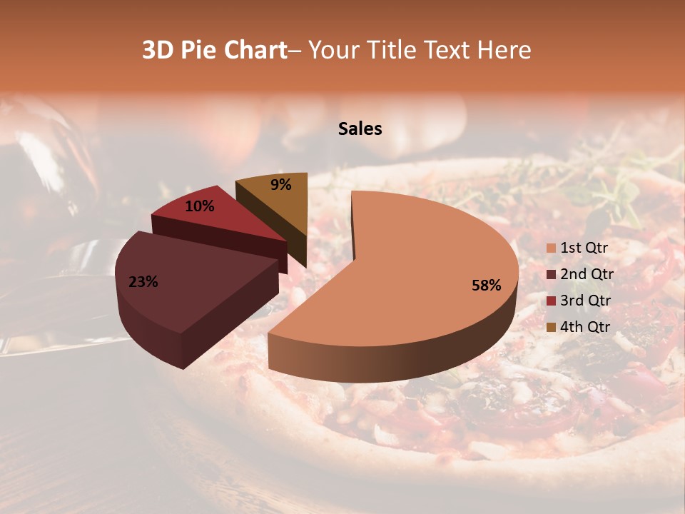 Baked Cuisine Table PowerPoint Template