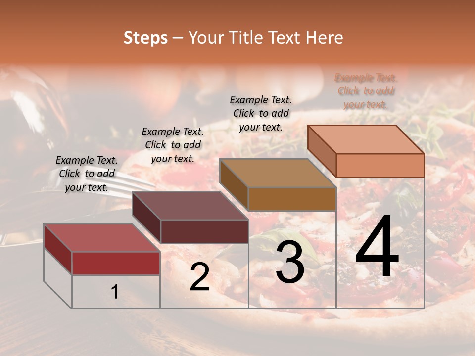 Baked Cuisine Table PowerPoint Template