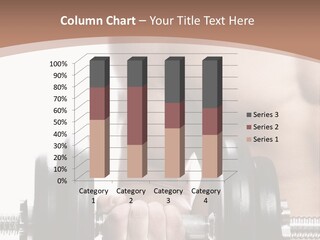 Handsome Male Lifting PowerPoint Template