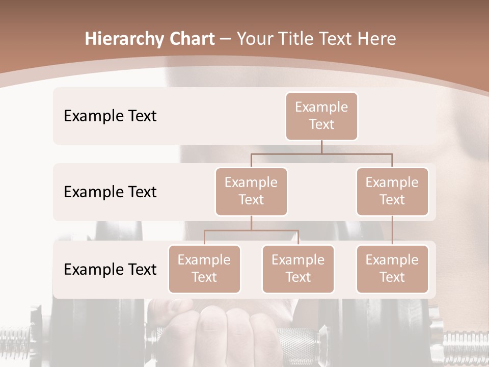 Handsome Male Lifting PowerPoint Template