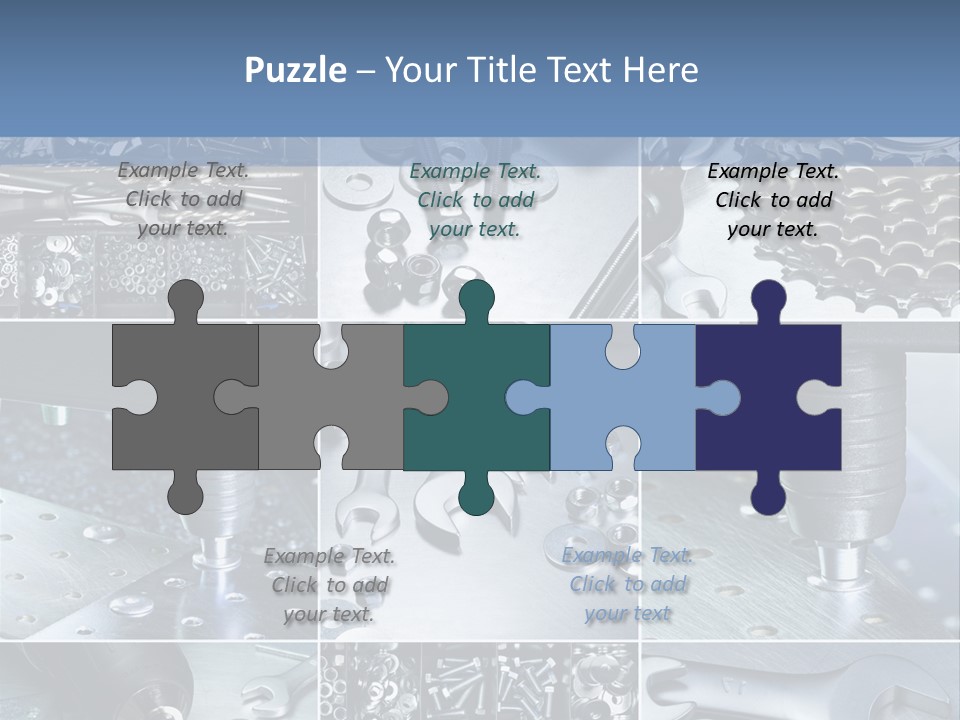 Still Manual Tool PowerPoint Template