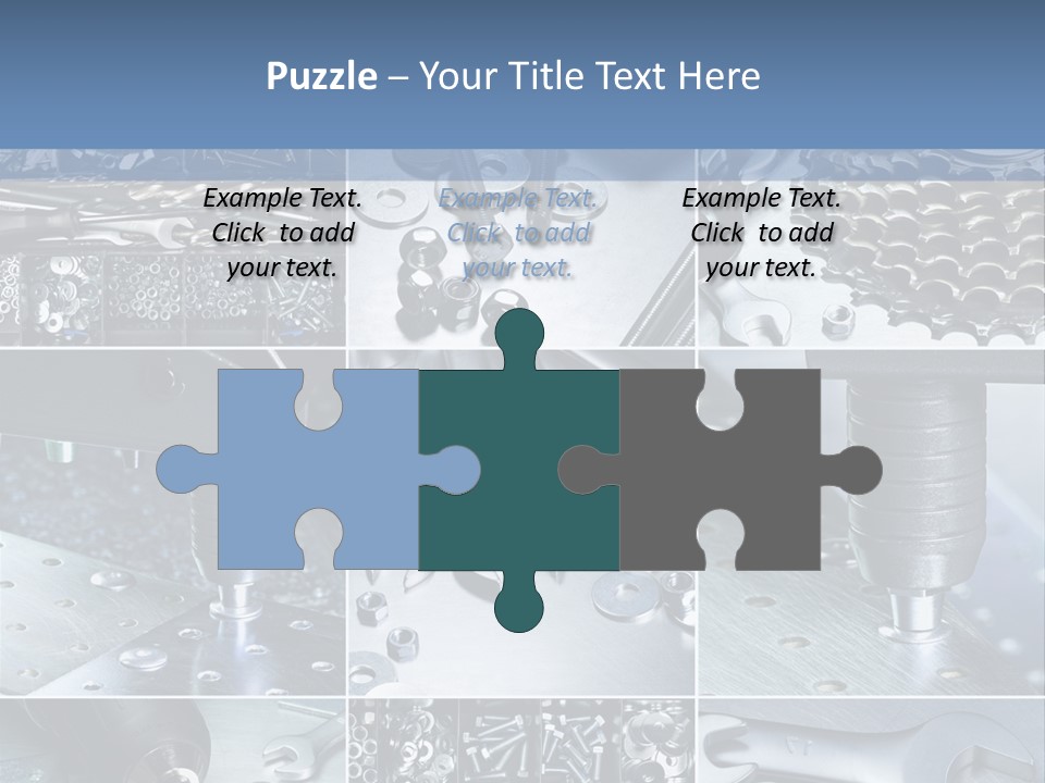 Still Manual Tool PowerPoint Template