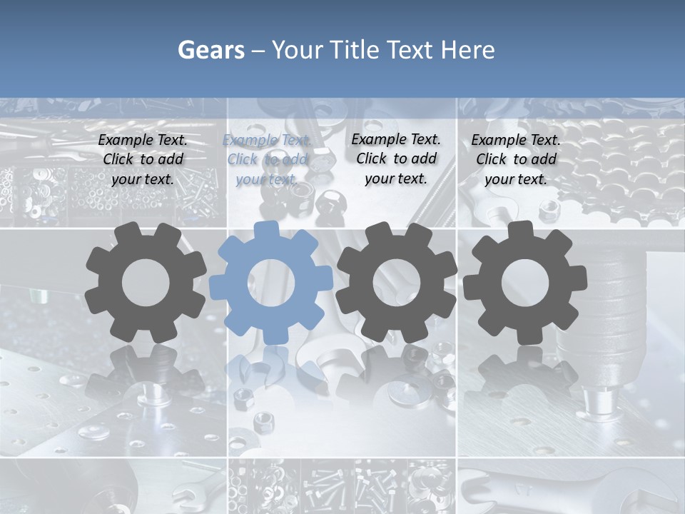 Still Manual Tool PowerPoint Template