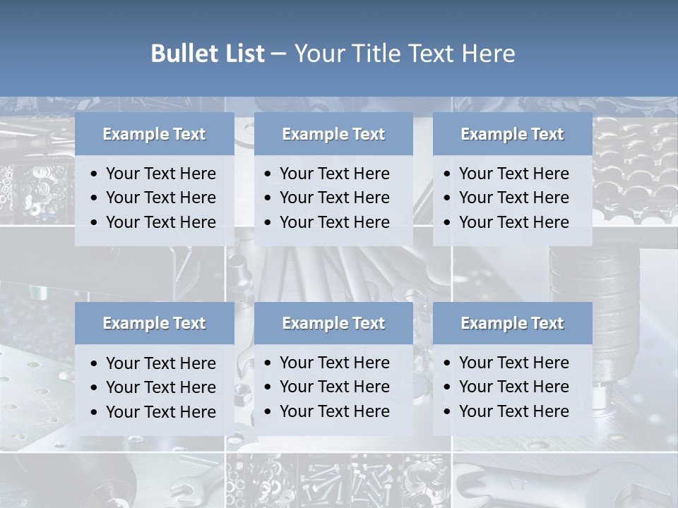Still Manual Tool PowerPoint Template