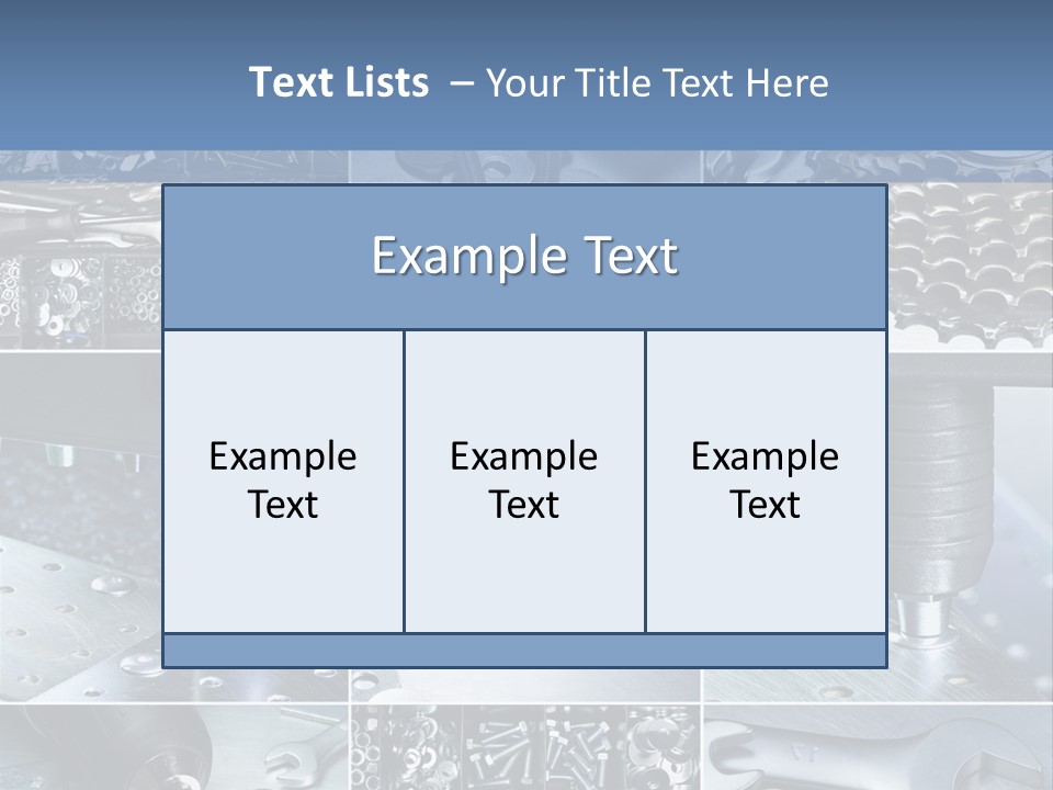 Still Manual Tool PowerPoint Template