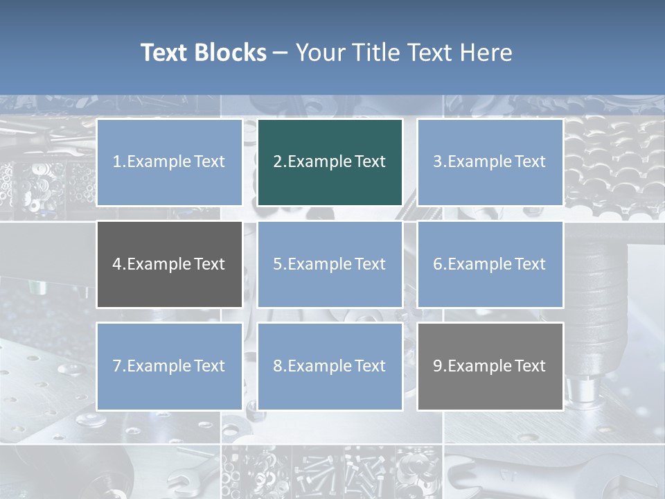 Still Manual Tool PowerPoint Template