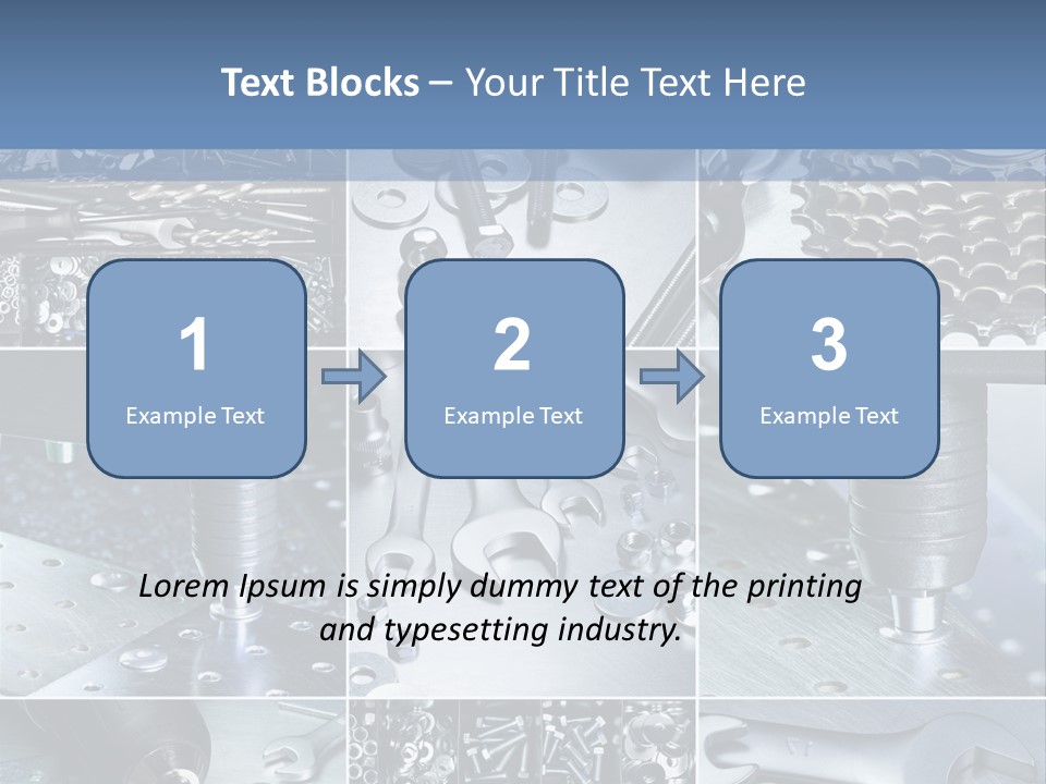 Still Manual Tool PowerPoint Template