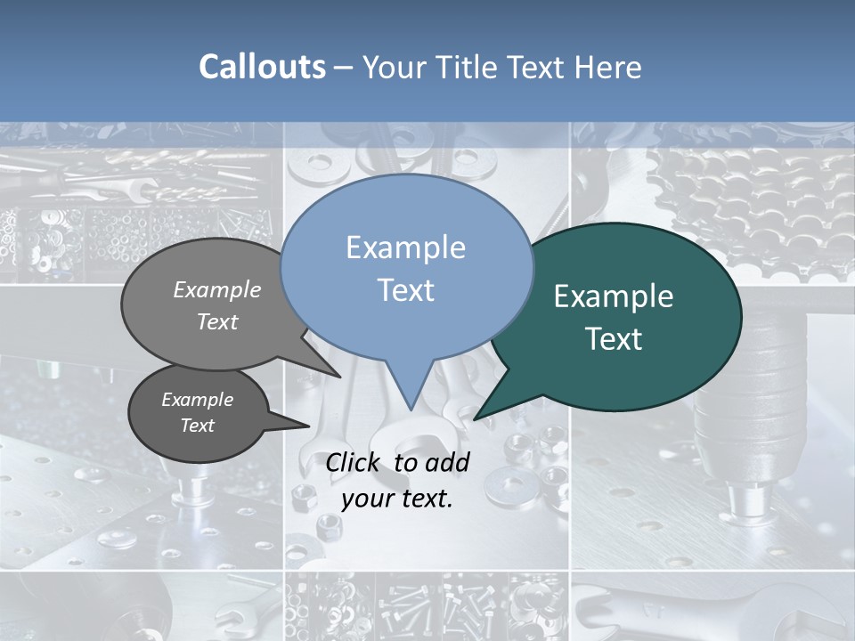 Still Manual Tool PowerPoint Template