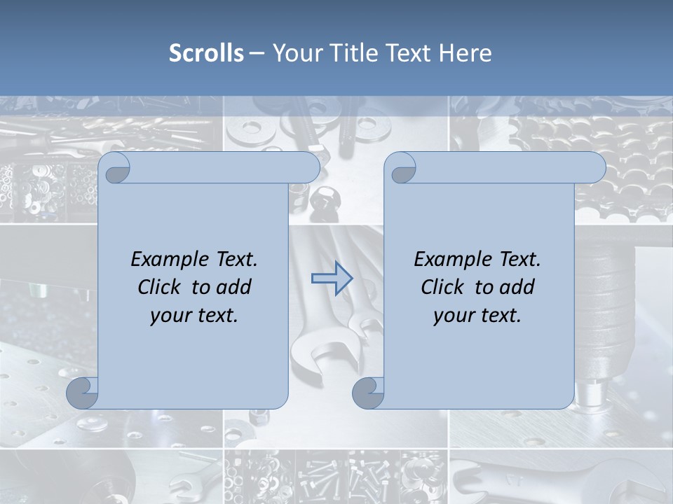 Still Manual Tool PowerPoint Template