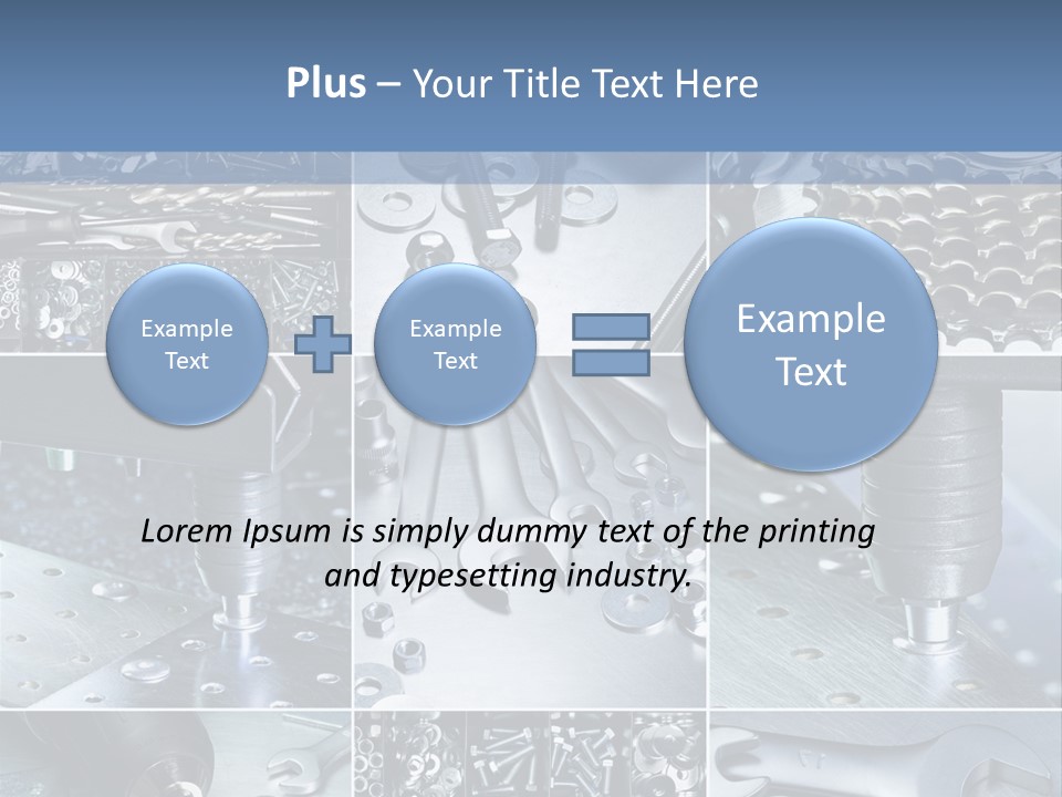 Still Manual Tool PowerPoint Template