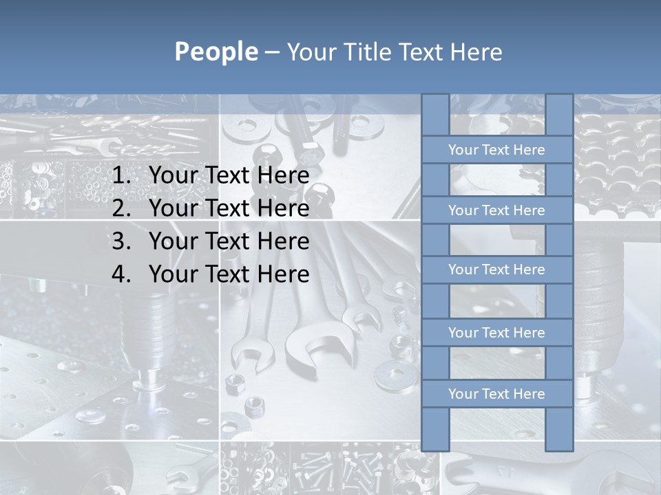 Still Manual Tool PowerPoint Template