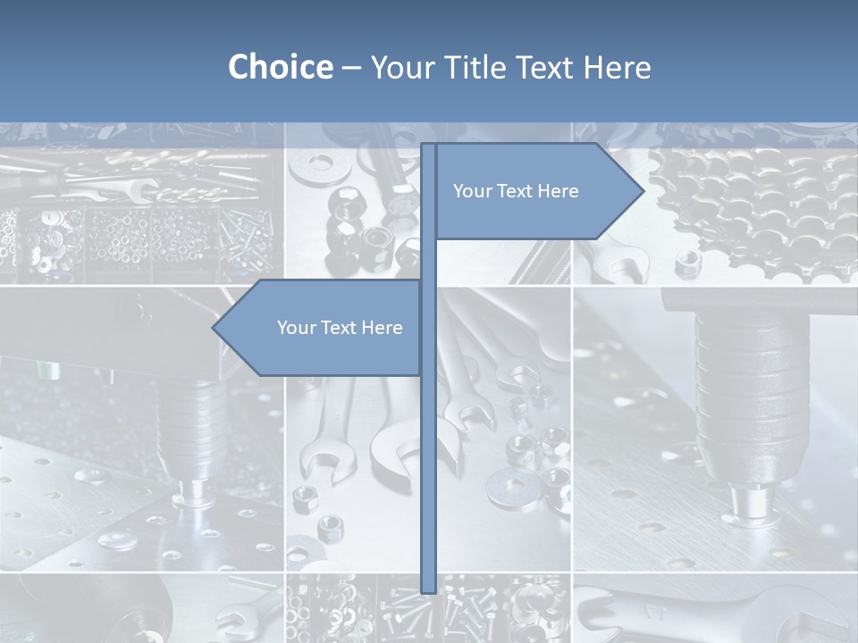 Still Manual Tool PowerPoint Template