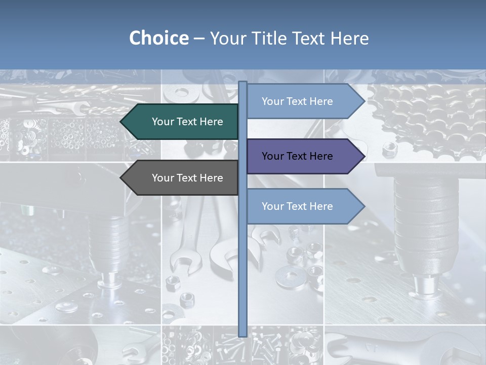 Still Manual Tool PowerPoint Template