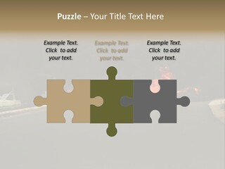 Inferno Pollution Destruction PowerPoint Template