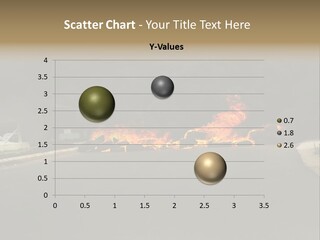 Inferno Pollution Destruction PowerPoint Template