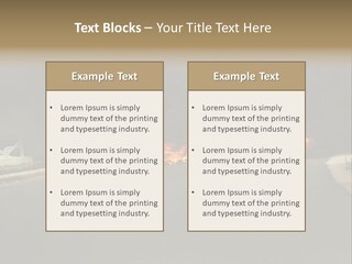Inferno Pollution Destruction PowerPoint Template