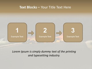Inferno Pollution Destruction PowerPoint Template