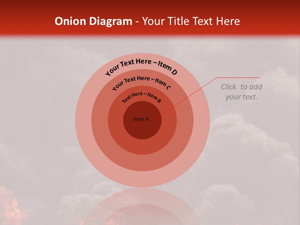 Explosive Fiery Black PowerPoint Template