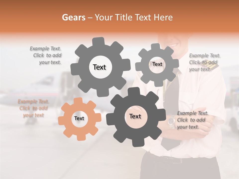 Instructor Aviation Handsome PowerPoint Template