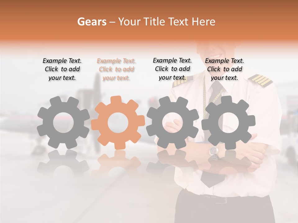 Instructor Aviation Handsome PowerPoint Template