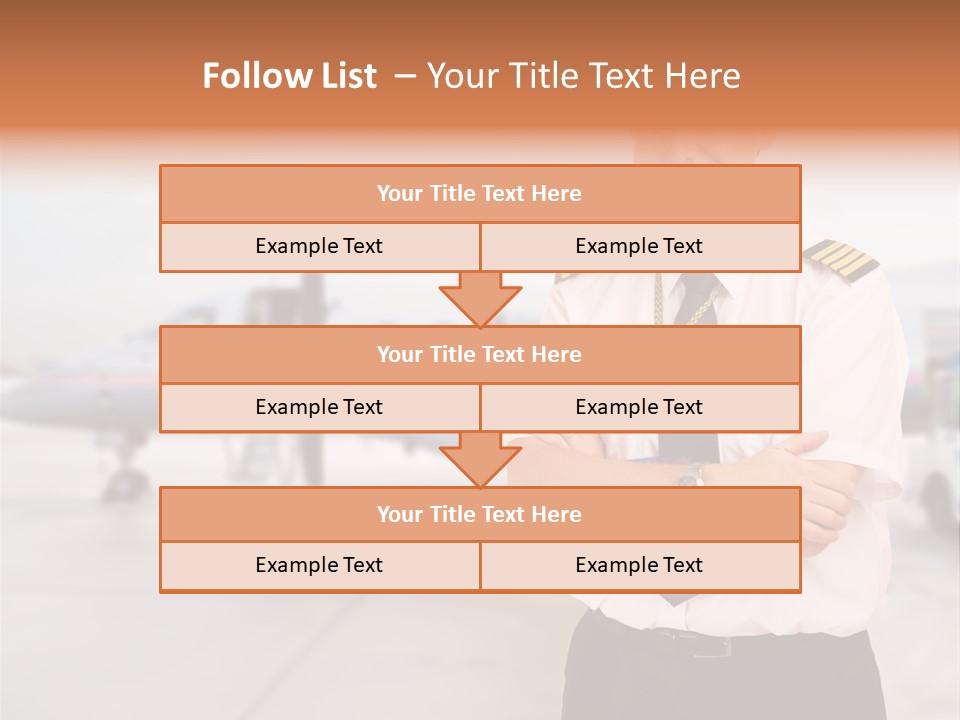 Instructor Aviation Handsome PowerPoint Template