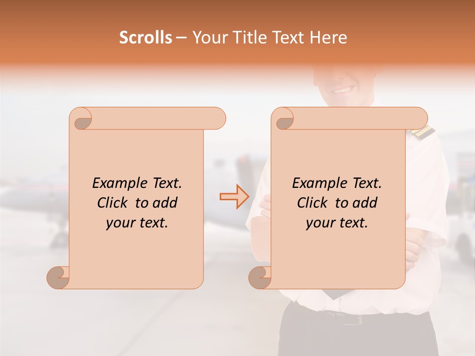 Instructor Aviation Handsome PowerPoint Template
