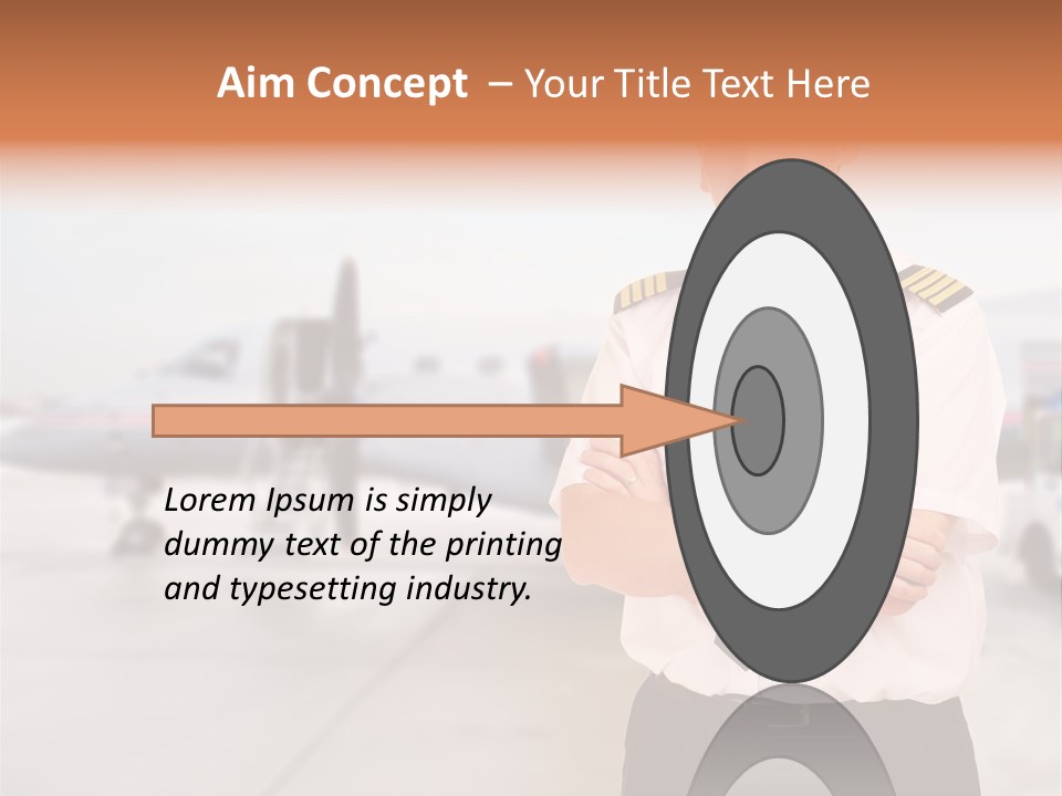 Instructor Aviation Handsome PowerPoint Template