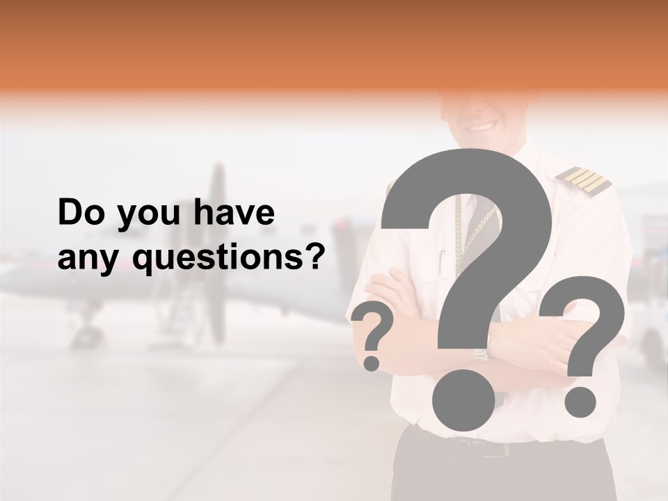 Instructor Aviation Handsome PowerPoint Template