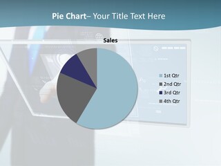 Hand Information Multimedia PowerPoint Template