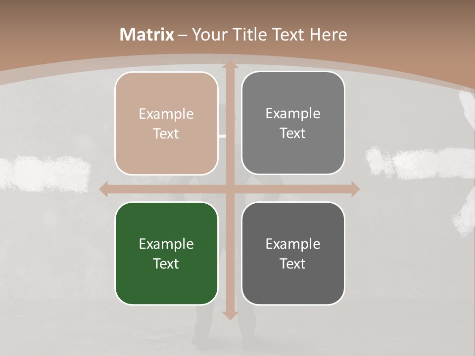 Career Manager Signal PowerPoint Template