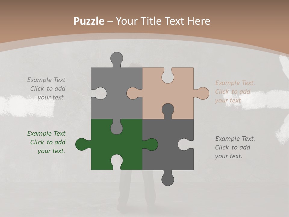 Career Manager Signal PowerPoint Template