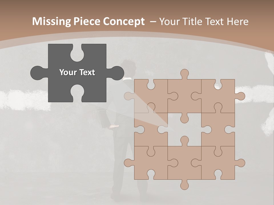 Career Manager Signal PowerPoint Template