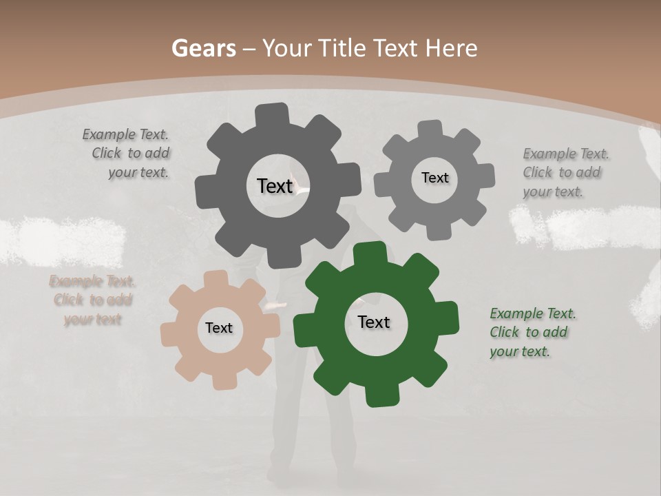 Career Manager Signal PowerPoint Template
