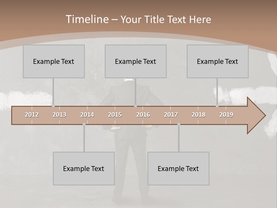 Career Manager Signal PowerPoint Template