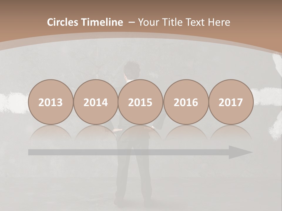 Career Manager Signal PowerPoint Template