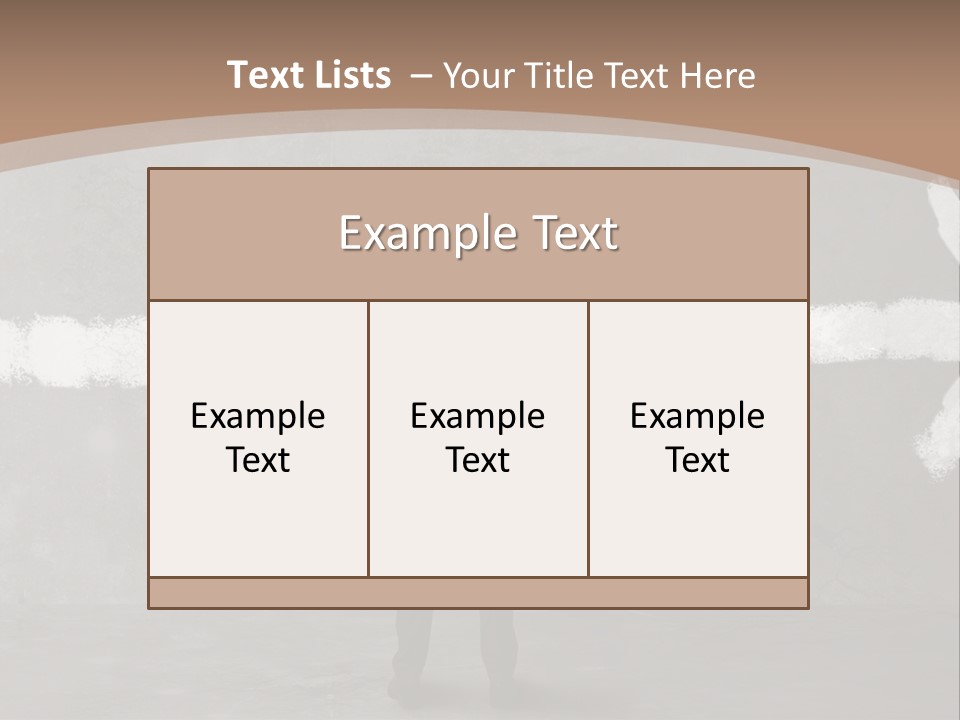 Career Manager Signal PowerPoint Template