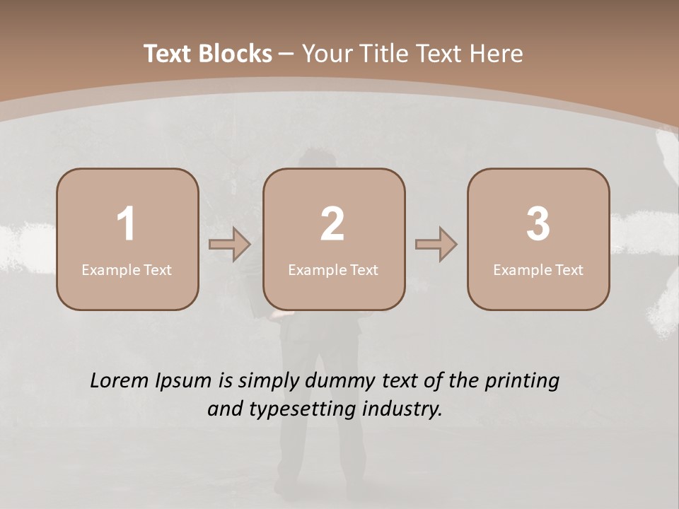 Career Manager Signal PowerPoint Template