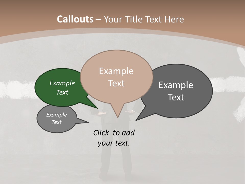 Career Manager Signal PowerPoint Template