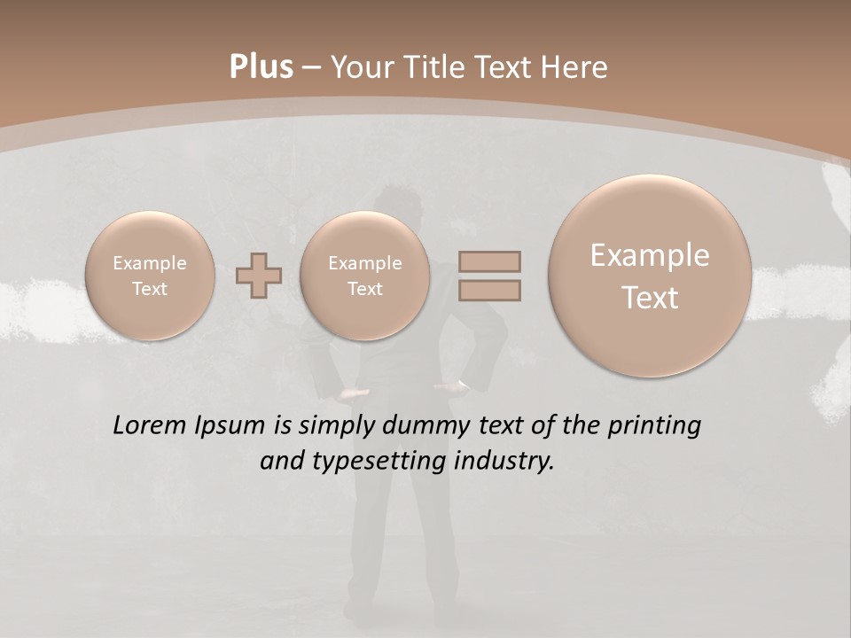 Career Manager Signal PowerPoint Template