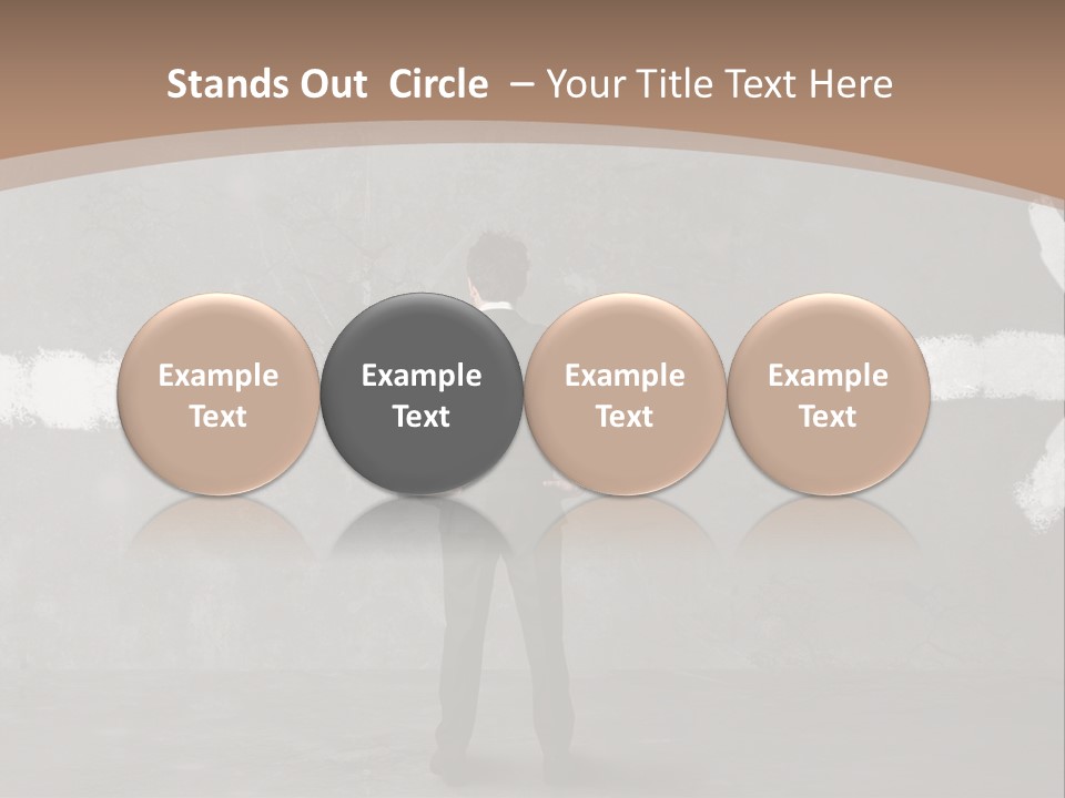 Career Manager Signal PowerPoint Template