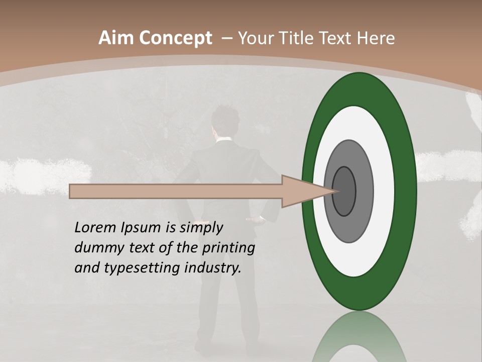 Career Manager Signal PowerPoint Template
